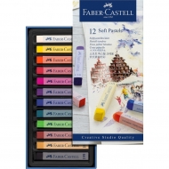 Набір пастелі м'якої Faber-Castell Goldfaber 12 кольорів (128312)