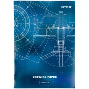 Папір для креслення Kite А3 200г/м2 10 арк (K23-270)
