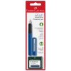 Ручка пір'яна + 6 патронів FaberCastell Синя (149811)