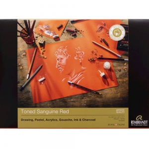 Склеювання для пастелі Rembrandt Toned Sanguine Red A4 180г/м2 50 арк (93080042)
