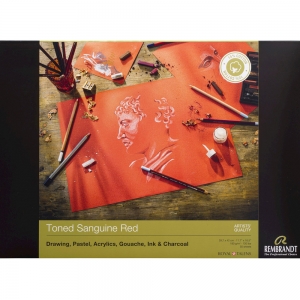Склеювання для пастелі Rembrandt Toned Sanguine Red A3 180г/м2 50 арк (93080041)