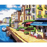 Картина за номерами BrushMe 40 * 50см Набережна (GX7552)
