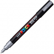 Маркер акриловий Uni Posca PC-3M 0,9-1,3 мм срібло (PC3M93)