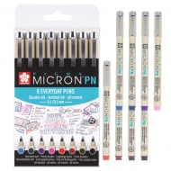 Набір ручок Sakura Pigma Micron PN 8 кольорів (POXSDKPN8)