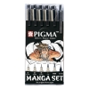 Набір лайнерів для манга Sakura Manga Pigma Tool Set 6 шт (POXSDKMAN6)