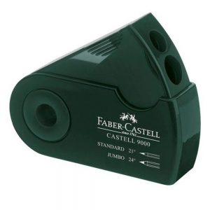 Точилка FaberCastell SLEEVE в чохлі зелена (582800)