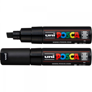 Маркер акриловий Uni Posca PC-8K 8 мм чорний (PC8K99)