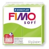 Полімерна глина (пластика) Fimo Soft 57г (050) Зелене яблуко (8020-50)
