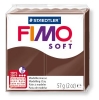 Полімерна глина (пластика) Fimo Soft 57г (075) Шоколадна (8020-75)