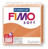 Полімерна глина (пластика) Fimo Soft 57г (076) Коньяк (8020-76)