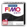 Полімерна глина (пластика) Fimo Soft 57г (009) Чорна (8020-9)