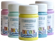 Краски акриловые глянцевые Decola, 50 мл Краски акриловые глянцевые Decola, 50 мл