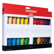 Набір акрилових фарб AMSTERDAM 24 кольорів 20 мл туби (17820424)