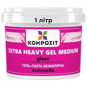 Гель-паста ArtKompozit глянцева 1 літр безколірна (AKGP523952)