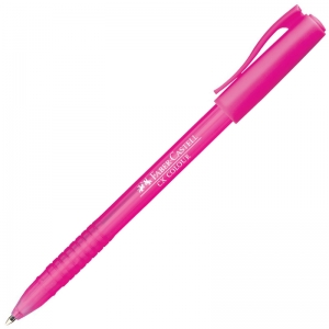 Ручка кулькова FaberCastell CX COLOUR 1,0 мм рожева (25443)
