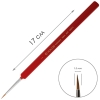 Пензлик колонок круглий, Nail art KOLOS 3009L №1 (4230090L01)
