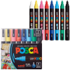 Набір акрилових маркерів Uni Posca PC-5M 1,8-2,5 мм 8 кольорів (PC5M8С)