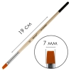 Пензлик синтетика плоский Monet Uni F12 (MF12)