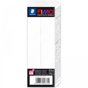 Полімерна глина (пластика) Fimo professional 454г (000) Біла (8041-0)