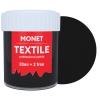 Фарба акрилова для тканини 20 мл Monet (99) Чорна (FPT099)