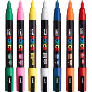 Маркер акриловий Uni Posca PC-3M 0,9-1,3 мм в асортименті